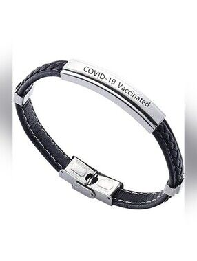 COVID-19 Vaccinated Bracelet